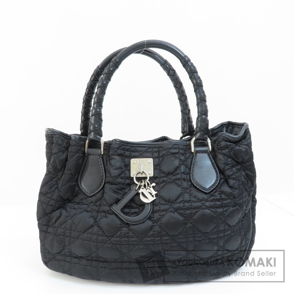 Christian Dior logo charm handbag